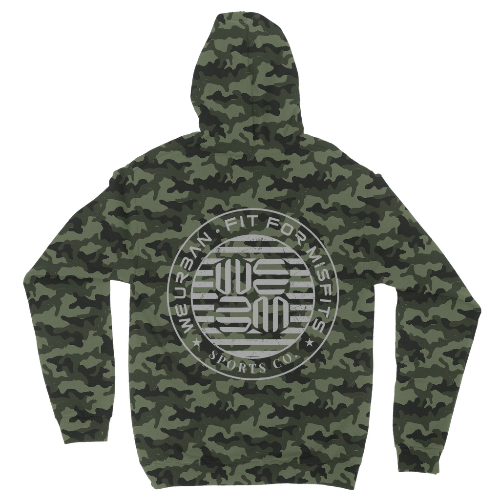 Fit for Misfits Camouflage Adult Hoodie