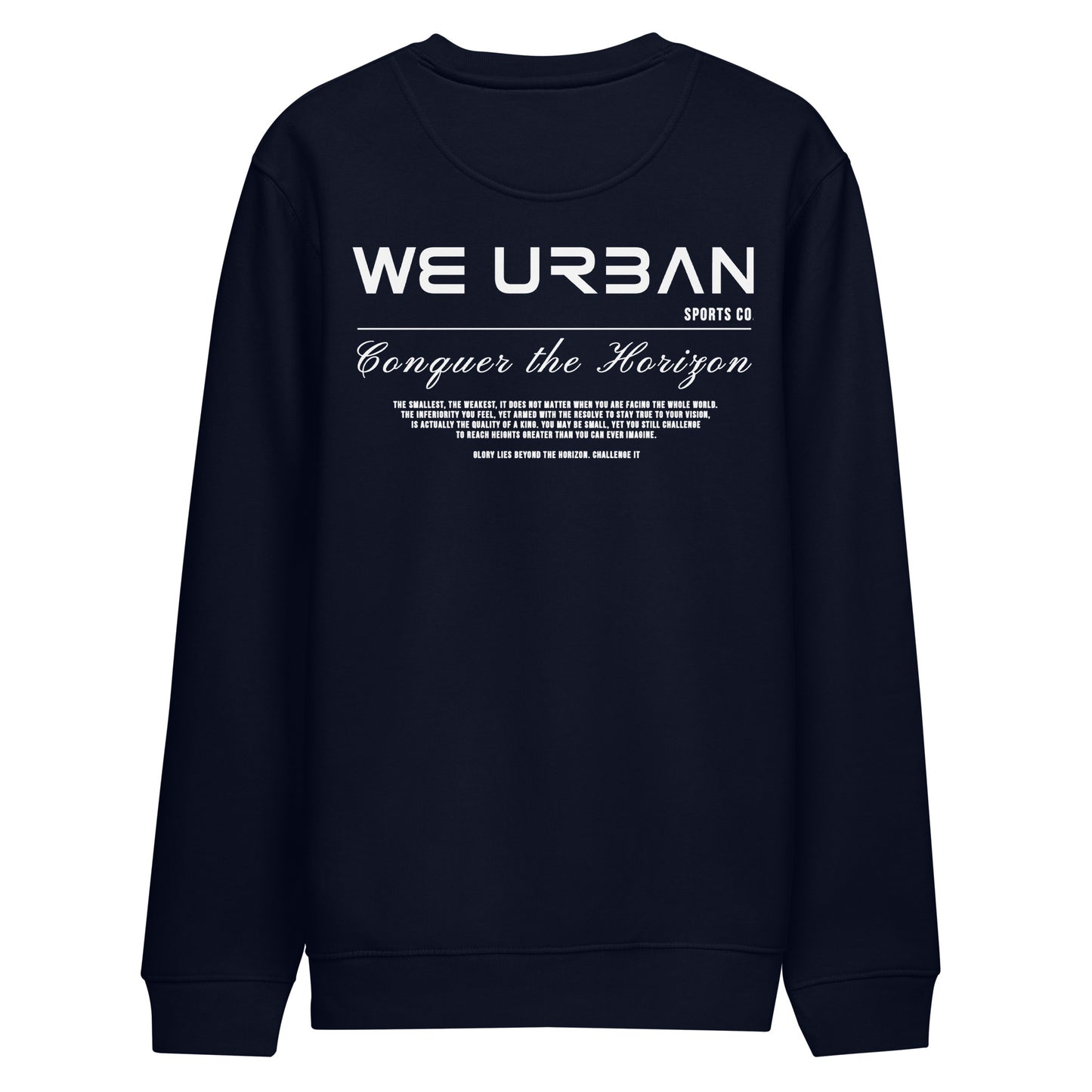 Conquer the Horizon Charter eco sweatshirt