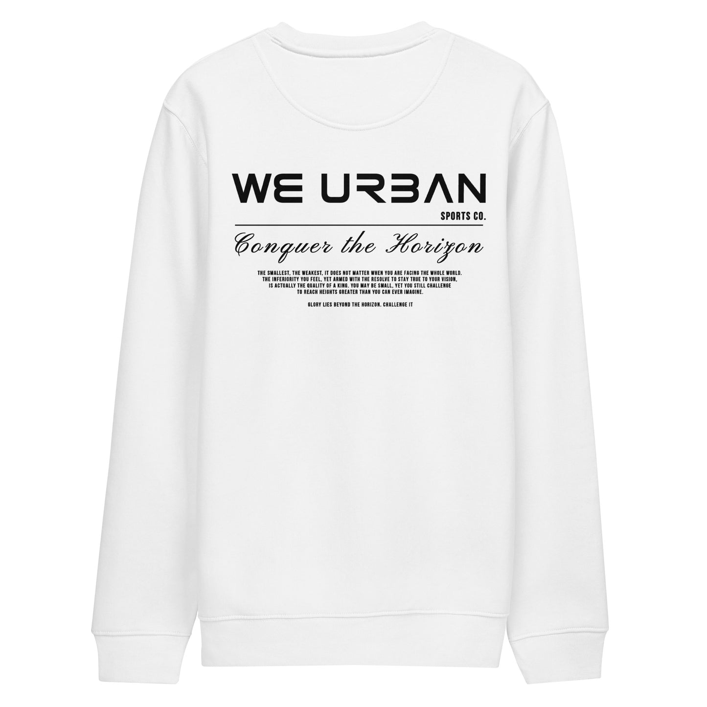 Conquer the Horizon eco sweatshirt
